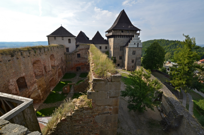 Burcht Lipnice nad Vltavou