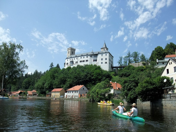 Rafting kasteel Rozmberk