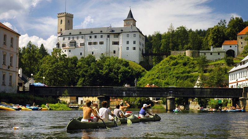 Kasteel Rozmberk nad Vltavou