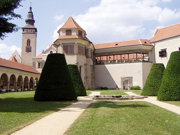 Binnenplaats kasteel Telc