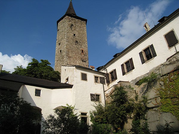 Kasteel in Tsjechie Rostejn