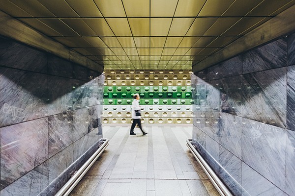 Metro station Praag