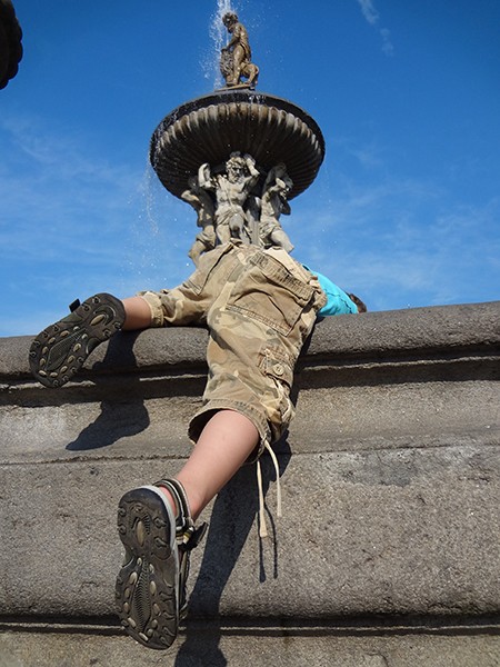 Fontein Ceske Budejovice Tsjechie