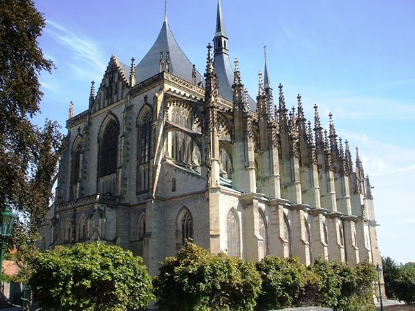 St. Barbera Kathedraal Kutna Hora