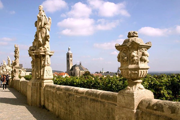 Uitzicht op Kutna Hora Unesco