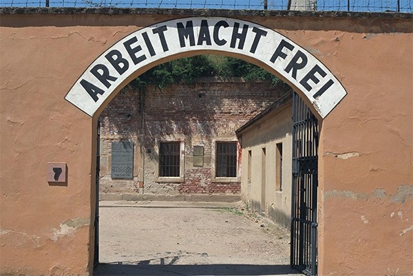 Concentratiekamp Theresienstadt Tsjechie