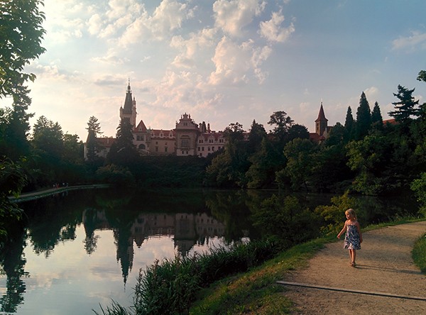 Kasteel Pruhonice Praag