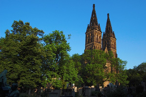 Kerk Vysehrad Praag