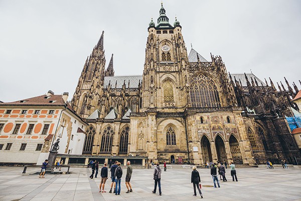 St Vitus kerk Praag