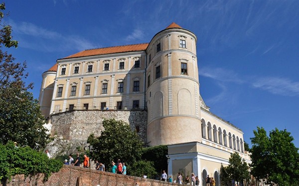 Kasteel Mikulov Tsjechie