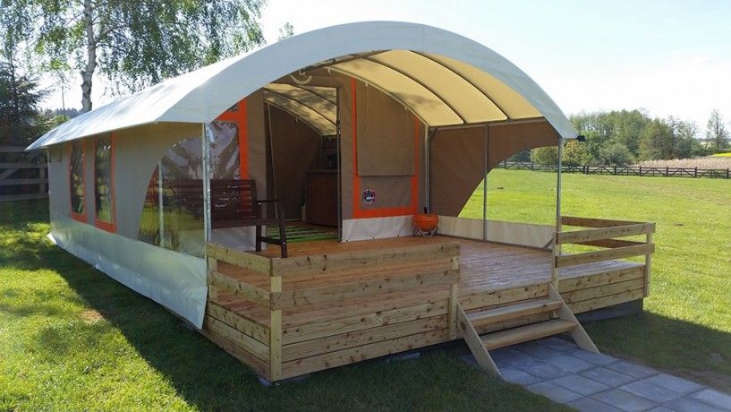 Tunneltent camping Vidlak